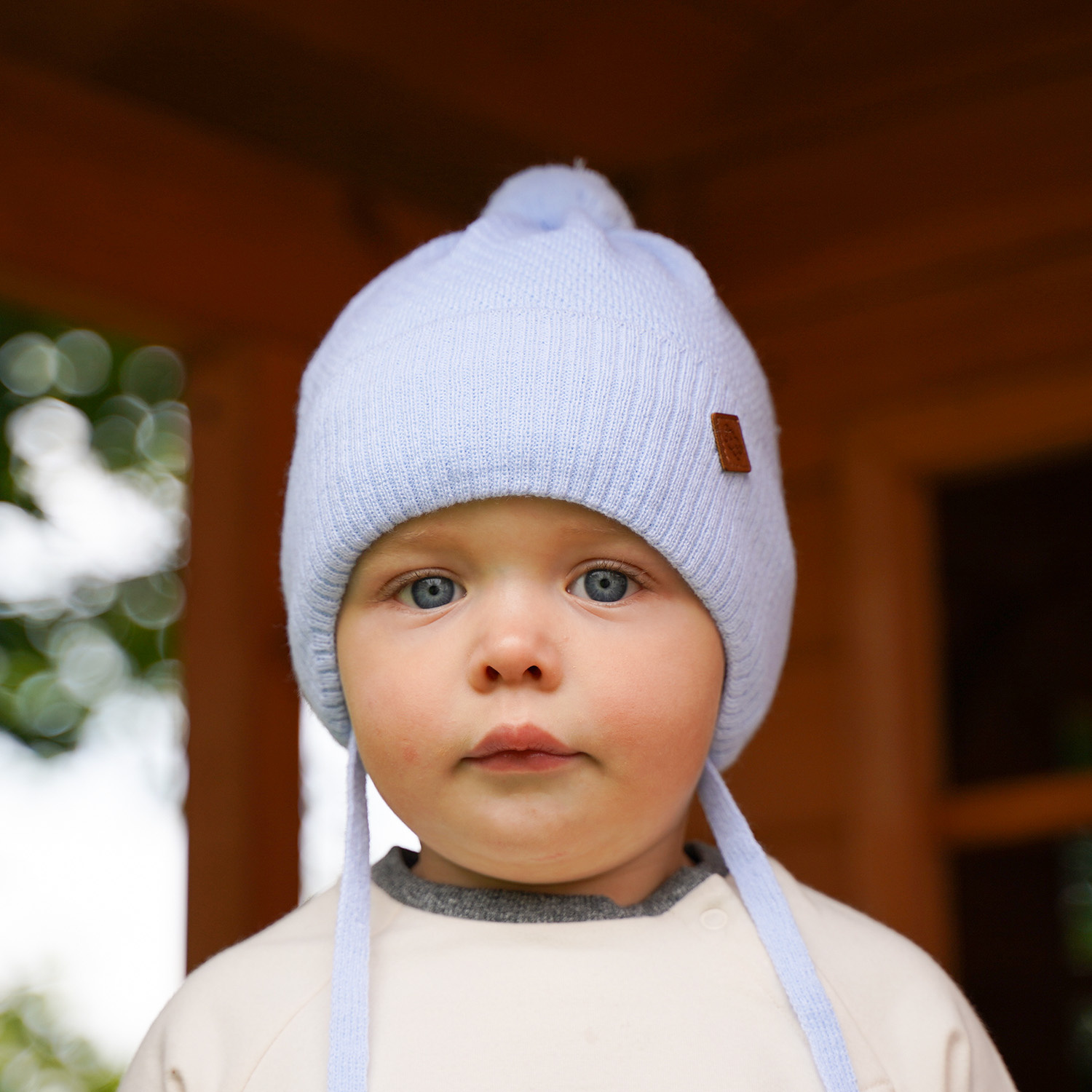 Herbst und Frühlingsmütze für Jungen Blau Halmin