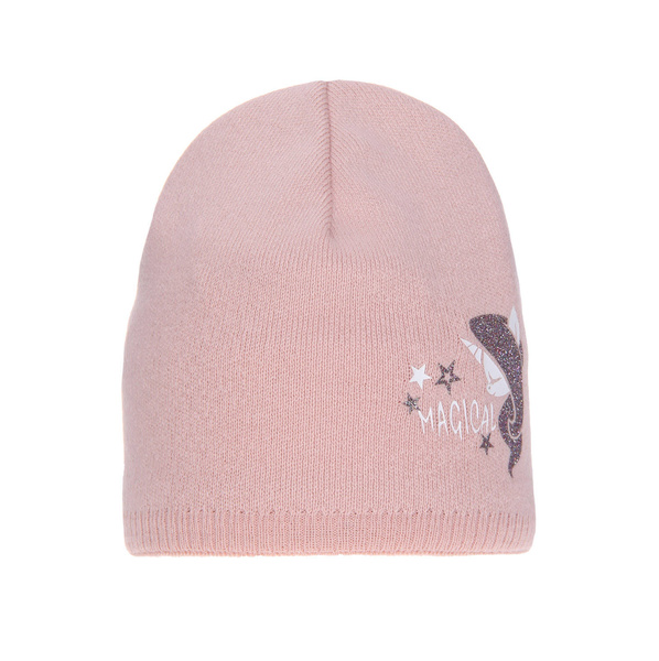 Herbst und Wintermütze für Mädchen Rosa Magical