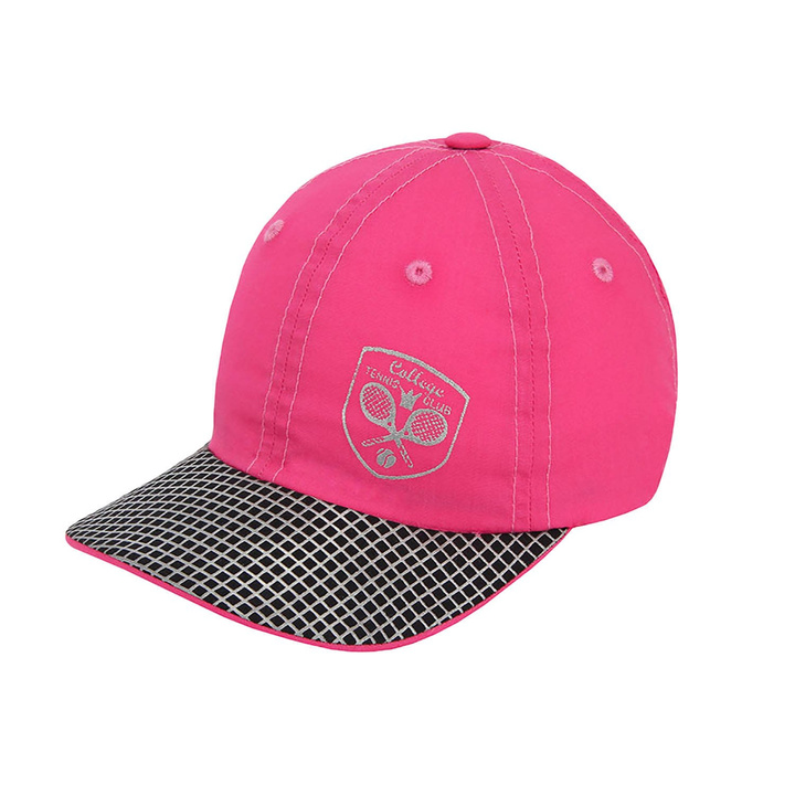 Mütze mit Schirm für Mädchen Rosa Tennis