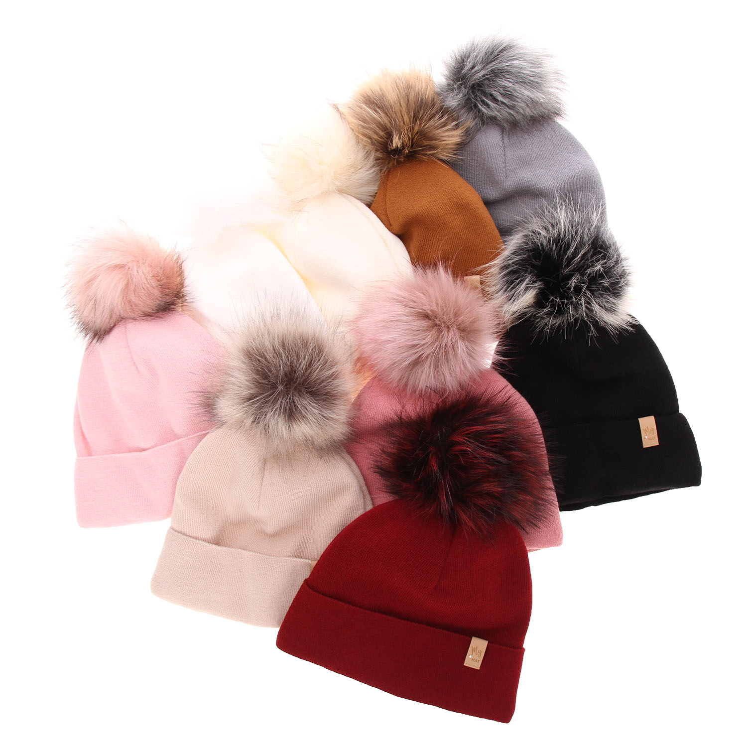 Wintermütze Damen Rosa Kalia