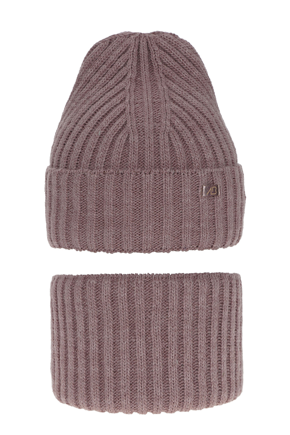 Winterset Mädchen: Mütze und Schlauchschal Rosa Valentine