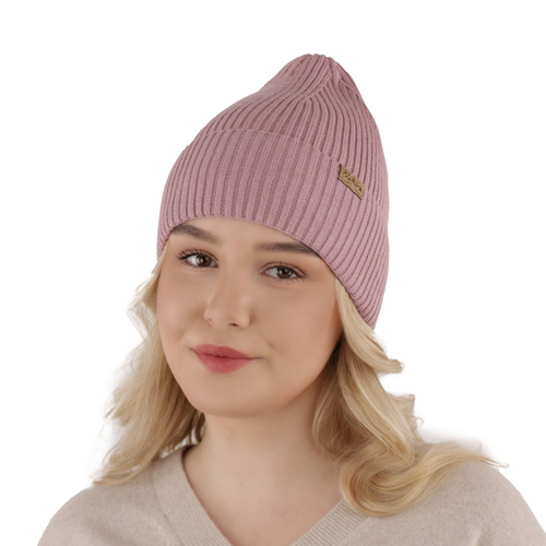 Damenmütze Frühling- Winter, mit Baumwolle, Rosa Messina