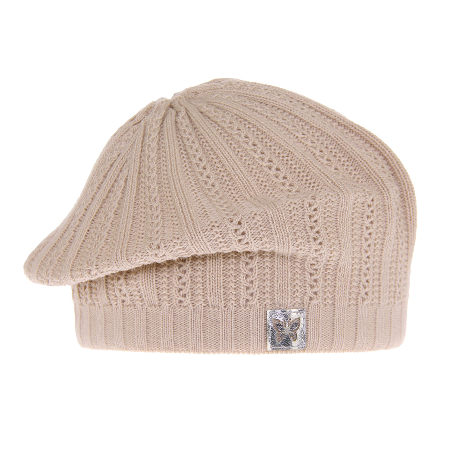 Herbst und Frühlingsmütze für Mädchen Beige Luina