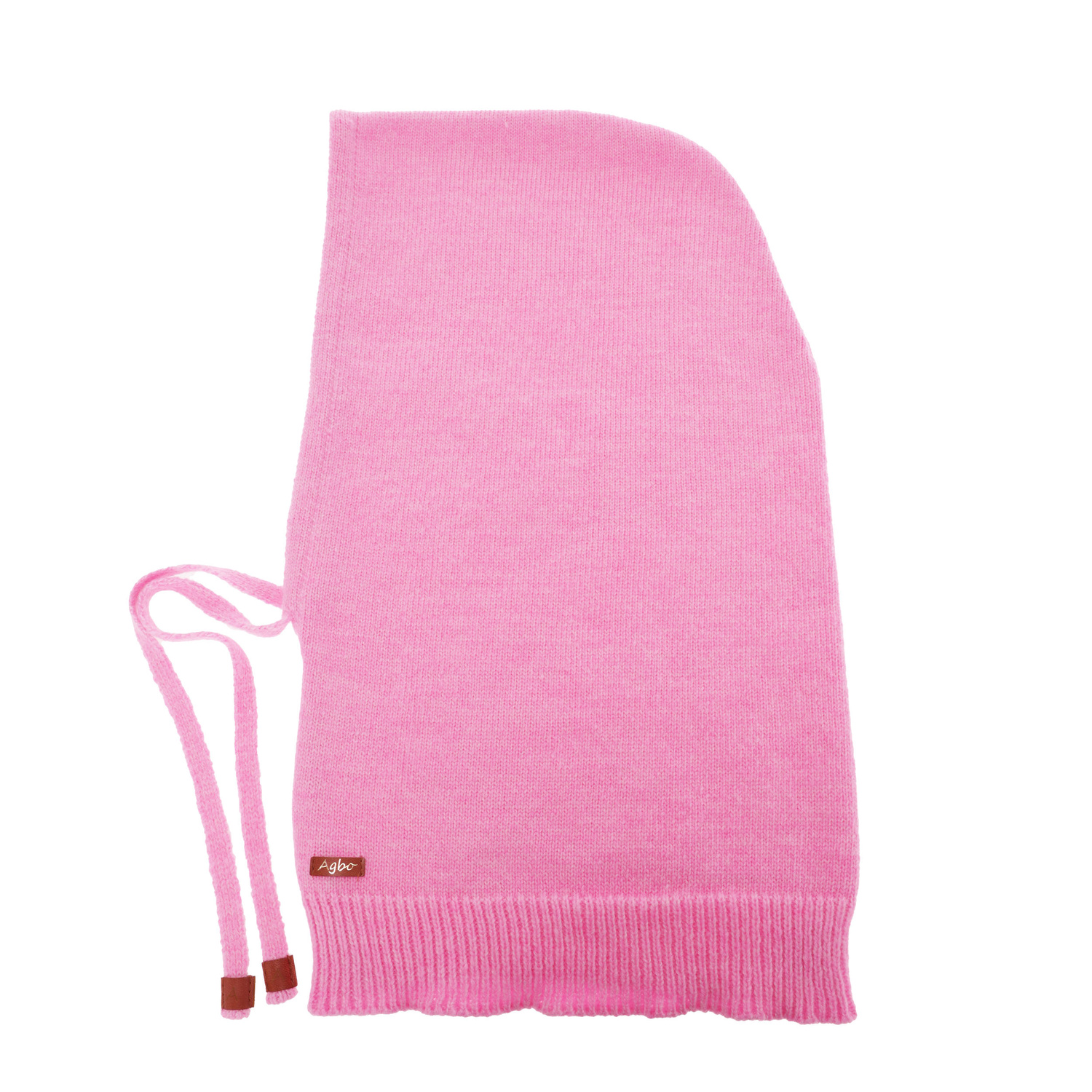Balaclava für Damen, rosa, mit Merinowolle, Elizabeth