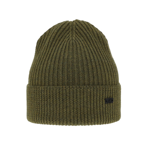 Wintermütze Herren 100% extrafeine Merinowolle Grün Owen