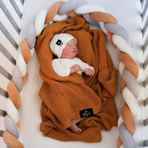 Baby und Kinder Decke aus 50% Bambus-Fasern, 50% Bamwolle Honig Pony