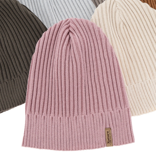 Damen Herbst und Frühlingsmütze, mit Baumwolle, violett, Mirona