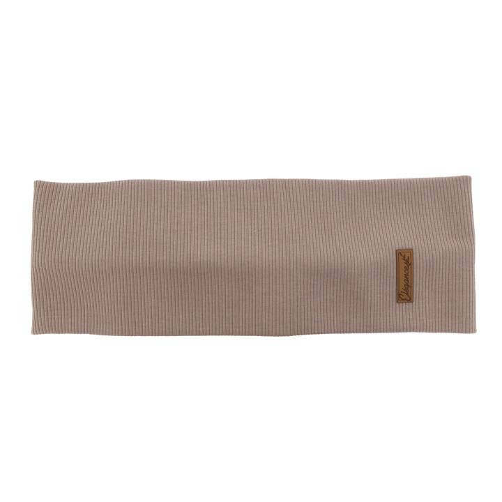 Herbst und Frühlings Stirnband Damen, beige, aus Baumwolle Sharon
