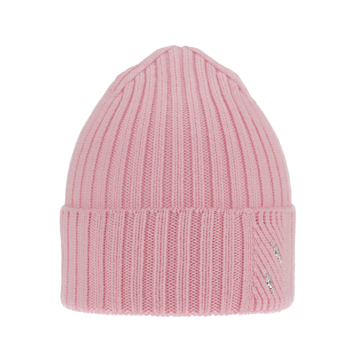 Wintermütze Damen 100% extrafeine Merinowolle Rosa Ariga