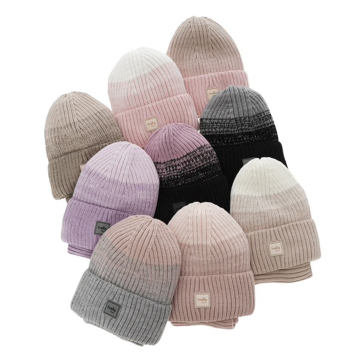 Winterset Mädchen: Mütze und Schlauchschal Rosa Tasha