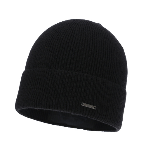 Herbst und Wintermütze Damen, beige, mit Merinowolle und Kaschmir, Sindra