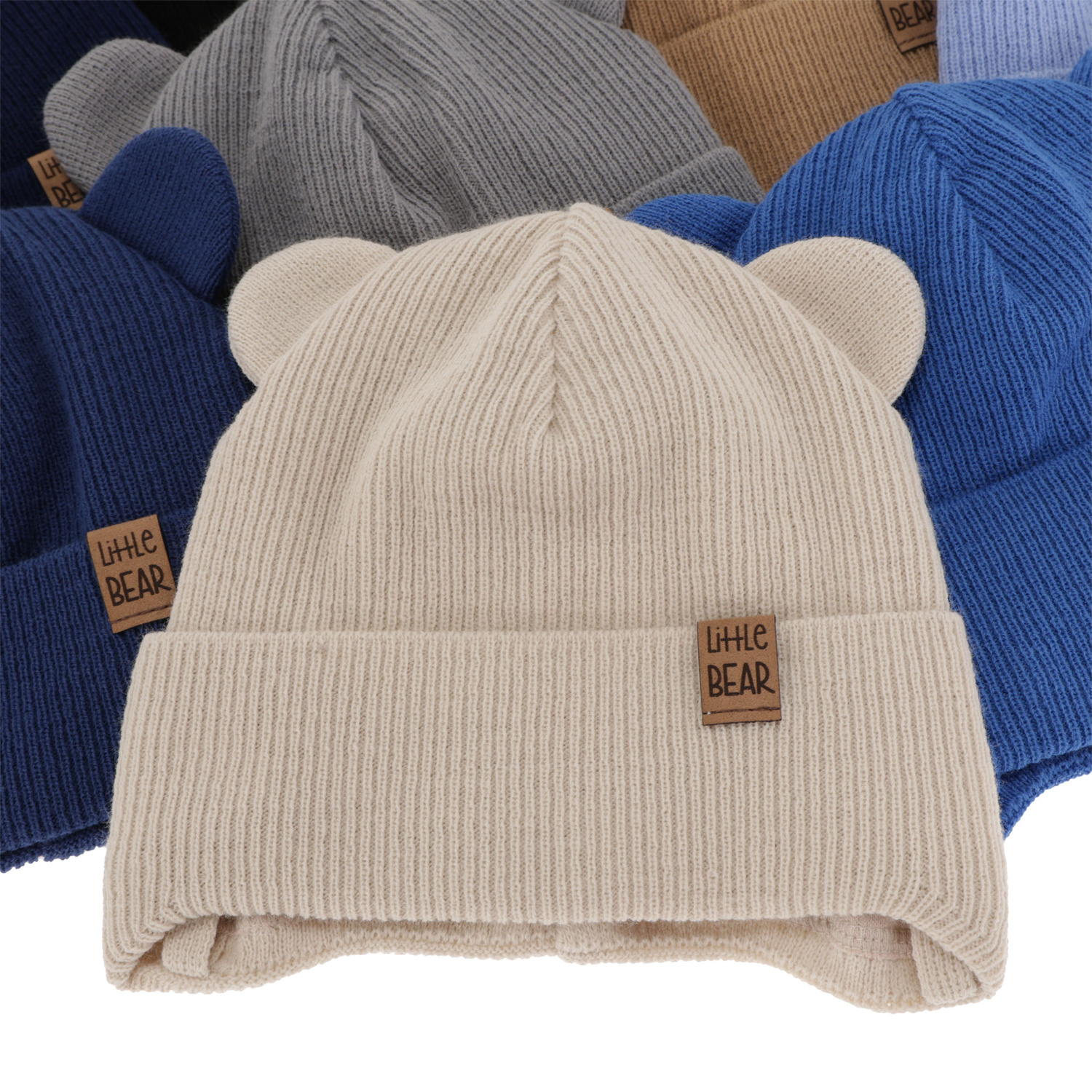 Herbst und Frühlingsmütze für Jungen Beige Nikifor