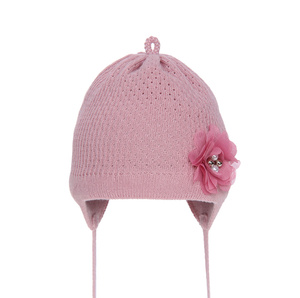 Herbst und Frühlingsmütze für Mädchen Rosa Dota