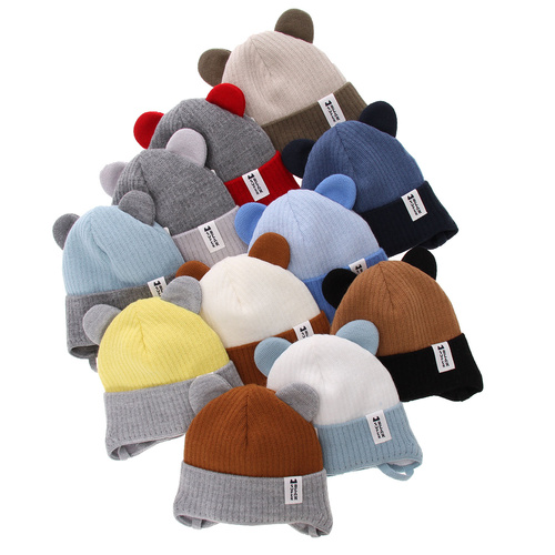 Herbst und Frühlingsmütze für Jungen Grau Bruko