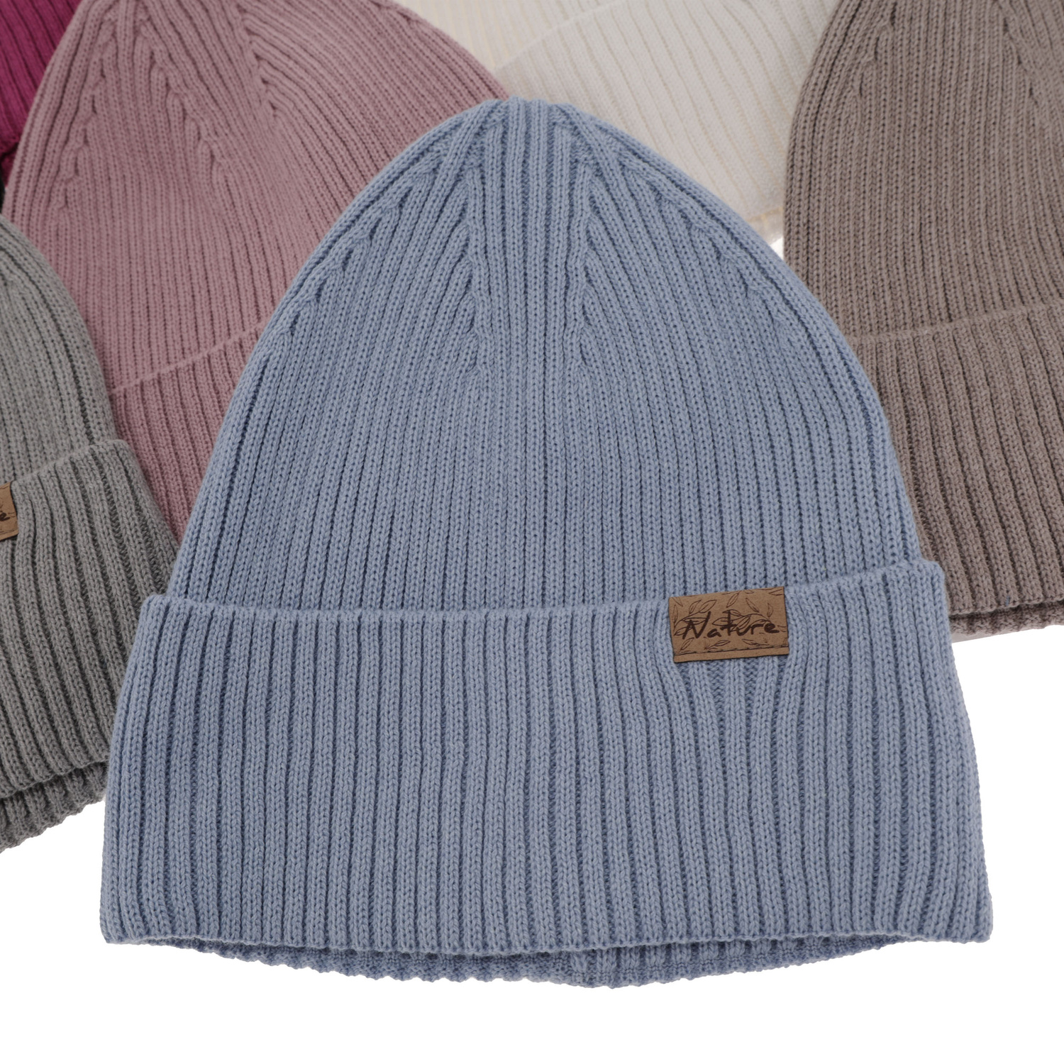 Damenmütze Frühling- Winter, mit Baumwolle, Beige Messina