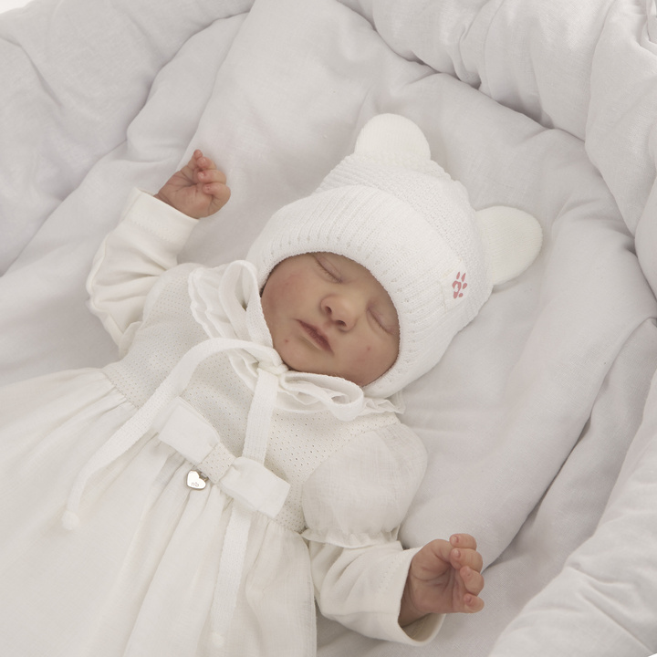 Wintermütze für Mädchen Beige Lala