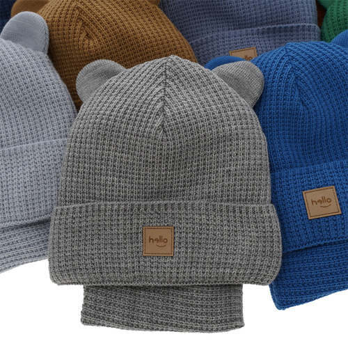 Winterset Jungen: Mütze und Schlauchschal Cremefarben Michael