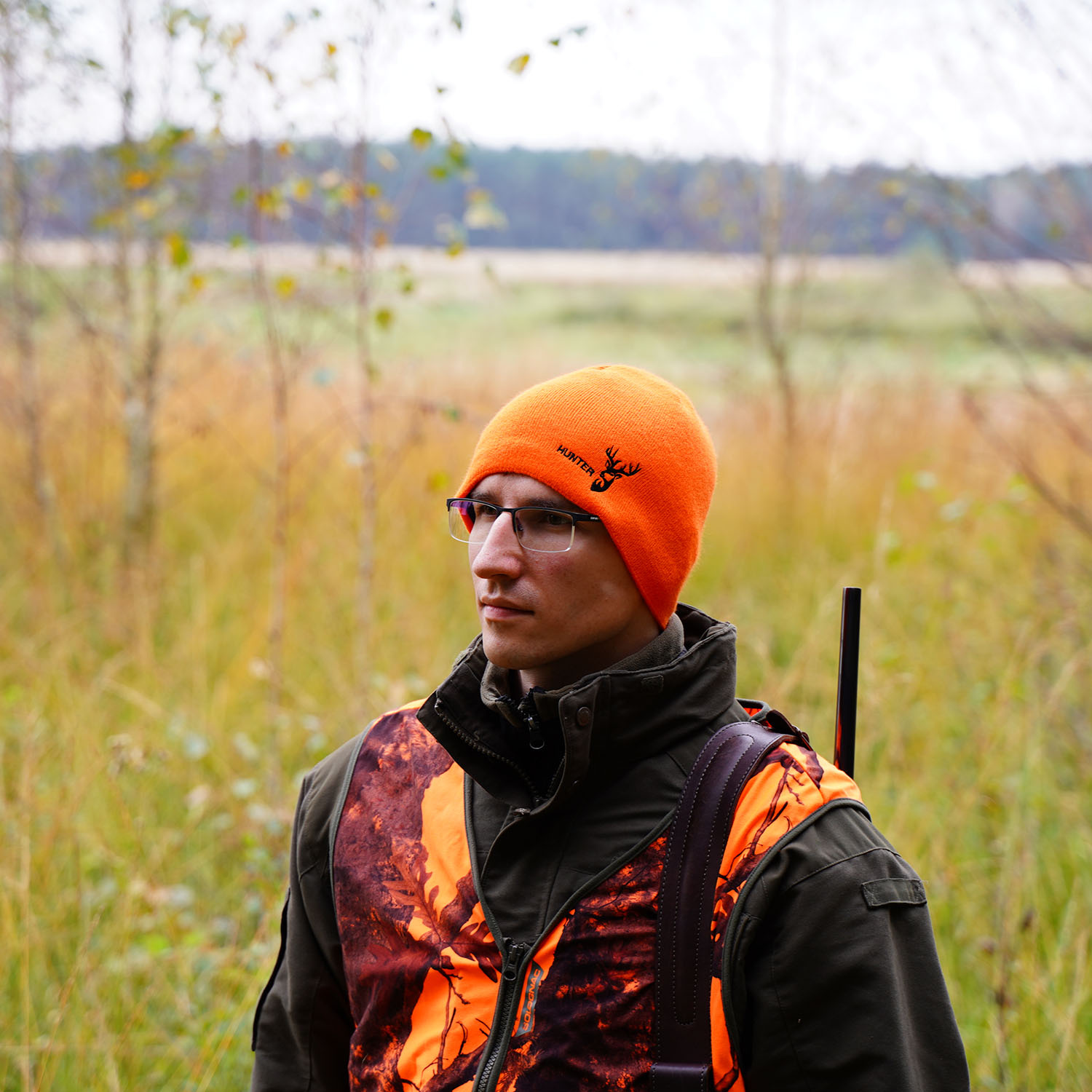 Wintermütze Herren Grau Hunter