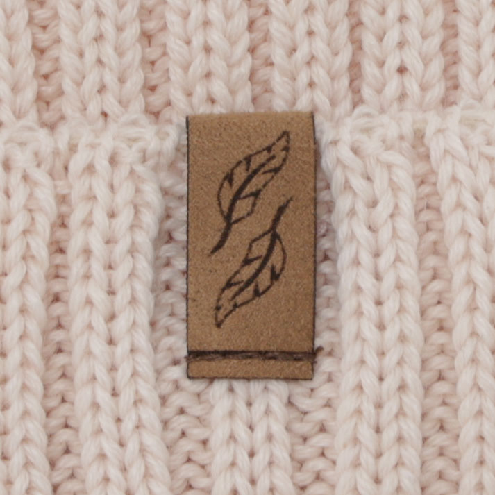 Wintermütze Damen, hellbeige, mit Merinowolle, Zamira