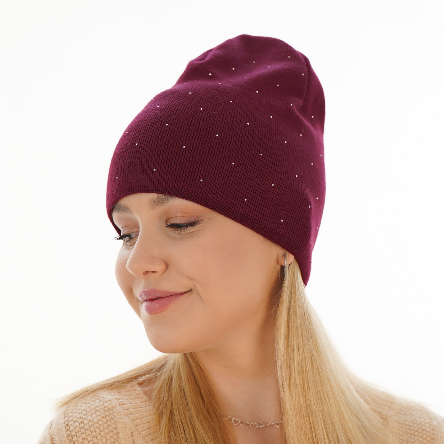 Herbst und Frühlingsmütze Damen Rosa Grecja