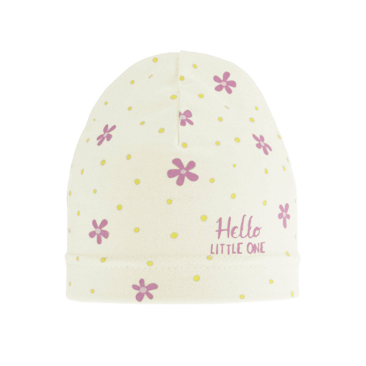 Herbst und Frühlingsmütze für Mädchen Cremefarben Nila