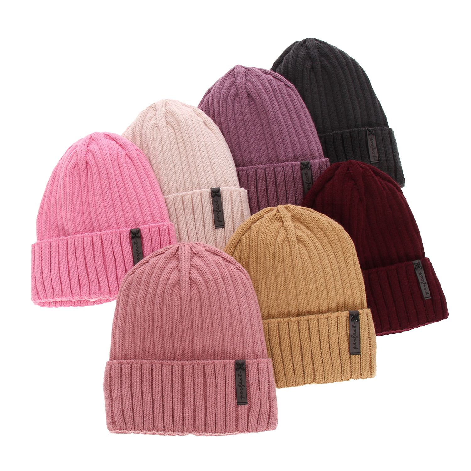 Wintermütze Damen Schwarz Parisa