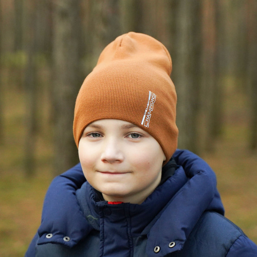 Wintermütze Jungen Burgunder Clint