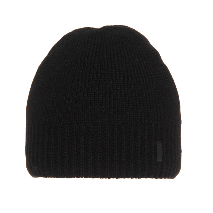 Jungen Wintermütze Schwarz Tabu