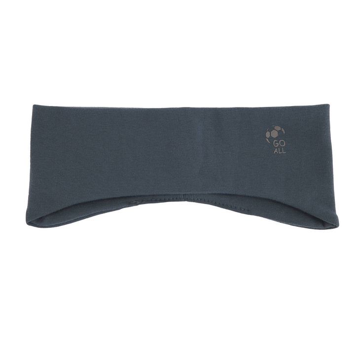 Herbst und Frühlings Stirnband für Jungen Blau Baumwolle Nerd	