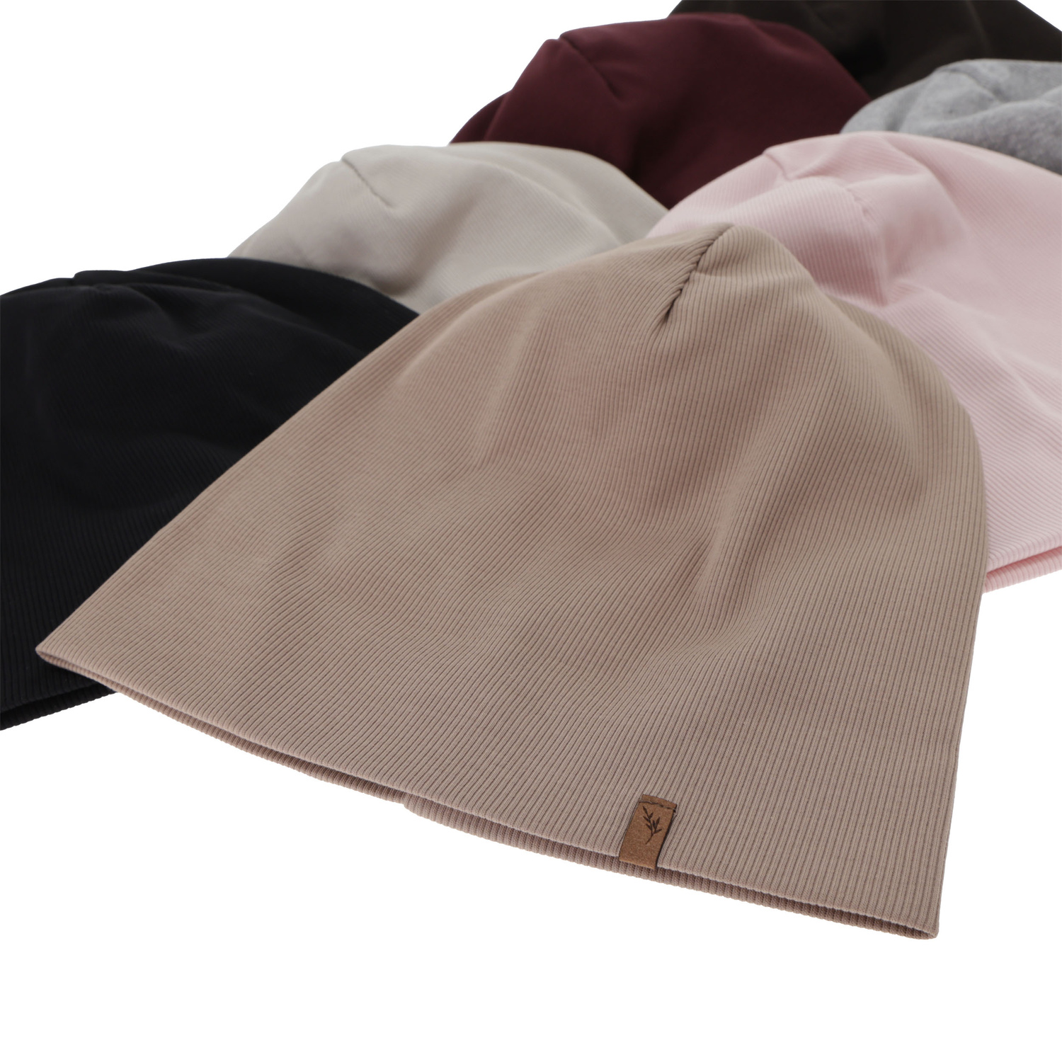 Herbst und Frühlingsmütze Damen, beige, aus Baumwolle, Zenita