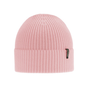 Wintermütze Damen 100% extrafeine Merinowolle Rosa Megan