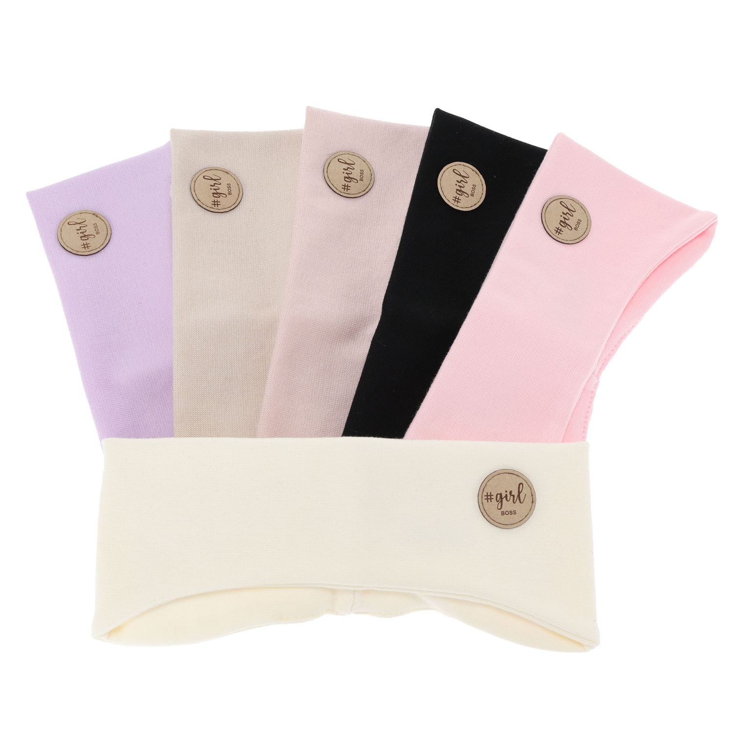 Herbst und Frühlings Stirnband für Mädchen, Beige Maranta