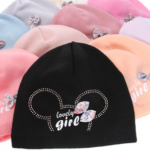 Herbst und Wintermütze für Mädchen Rosa Agnes