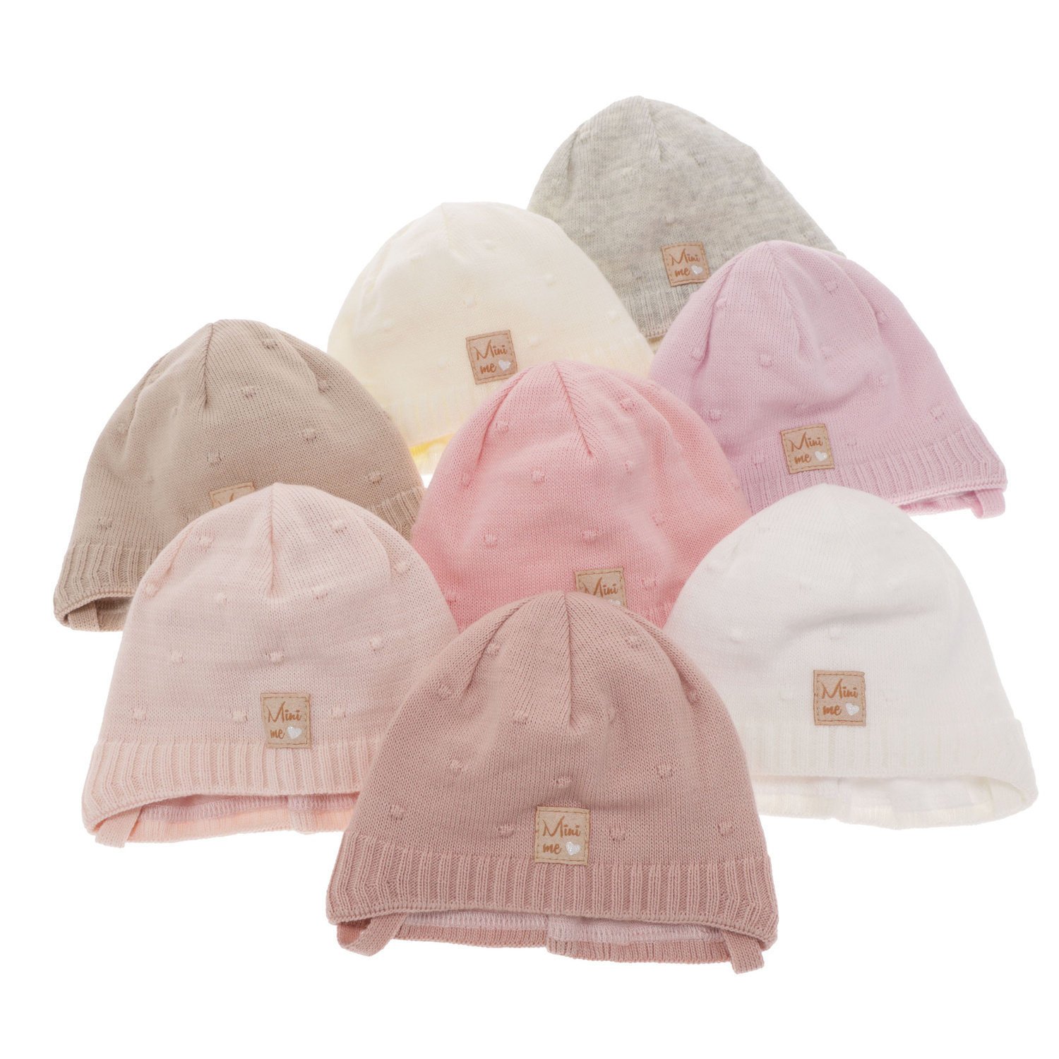 Herbst und Frühlingsmütze für Mädchen Rosa Celine