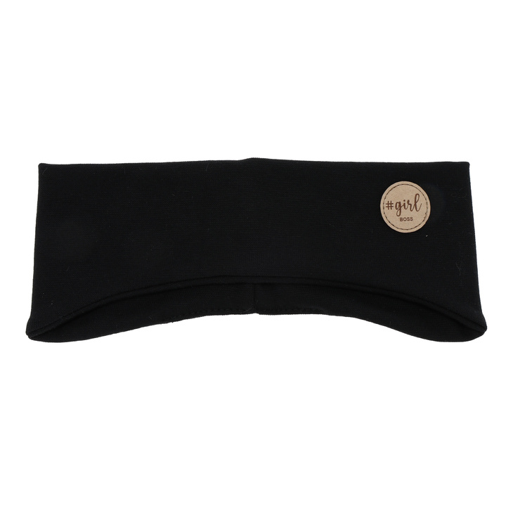 Herbst und Frühlings Stirnband für Mädchen, Schwarz Maranta