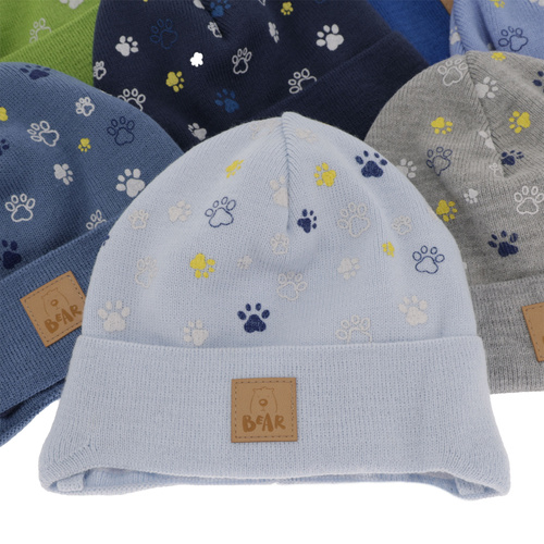 Herbst und Frühlingsmütze für Jungen Grau Folik