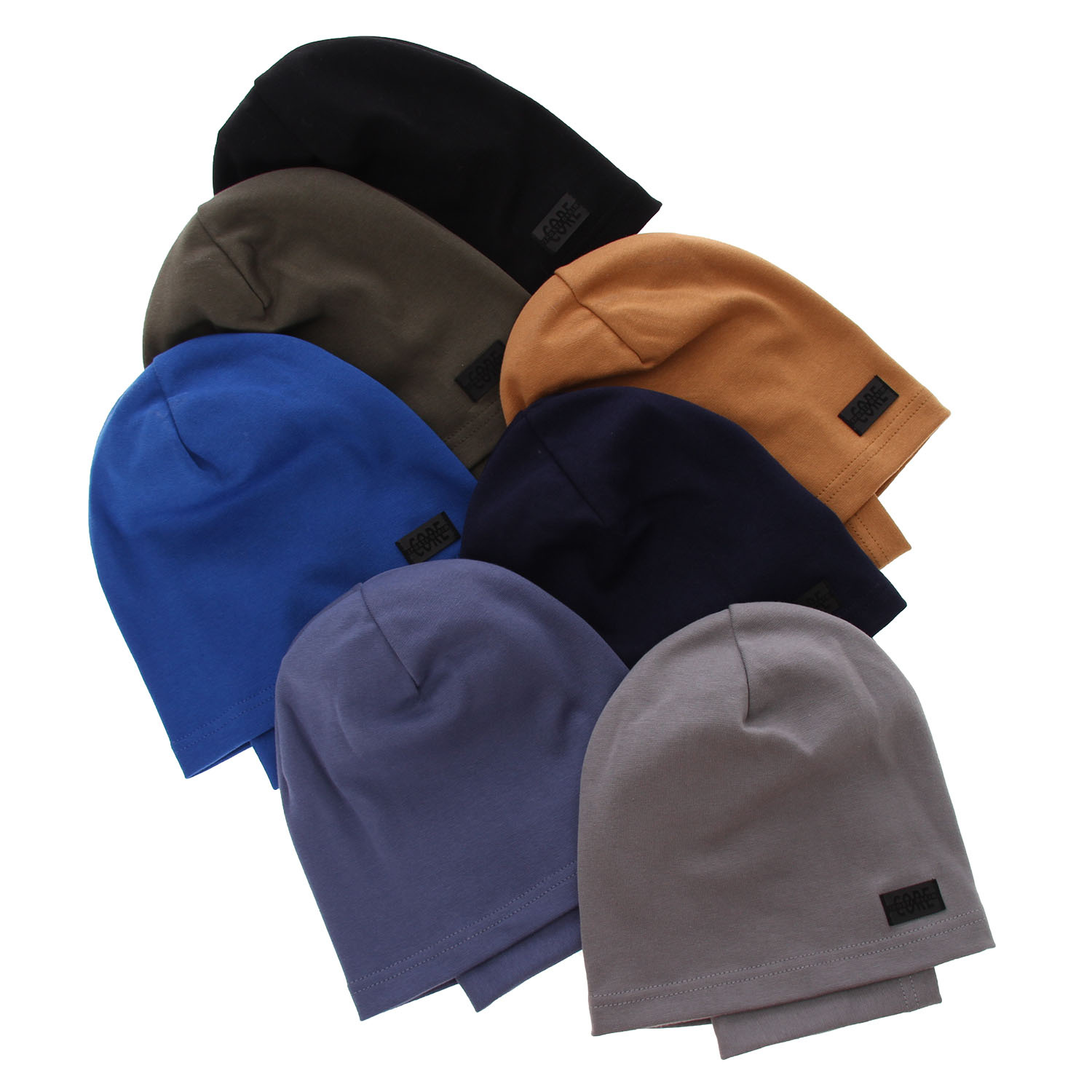 Herbst und Frühlingsset Jungen: Mütze und Schlauchschal Khaki Frizi