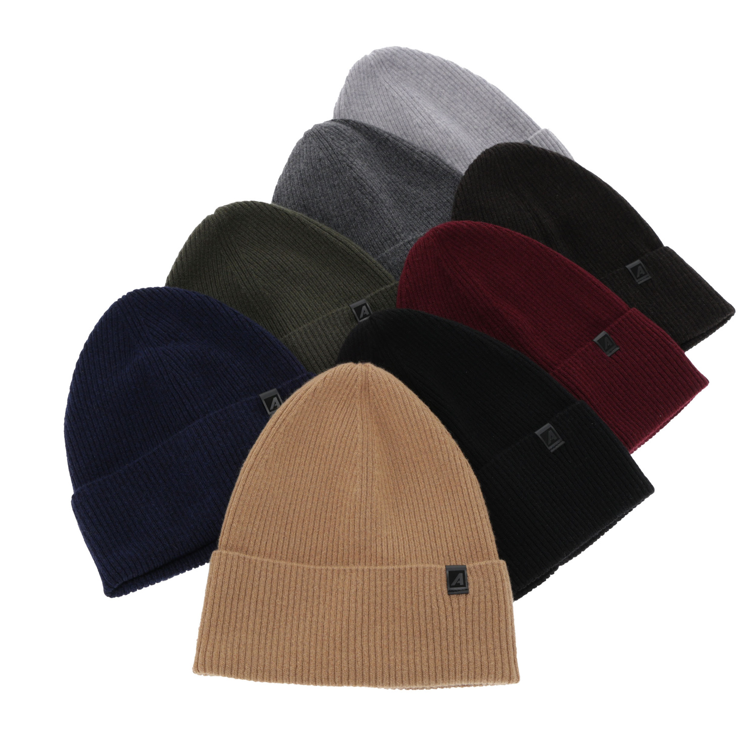 Herbst und Wintermütze Herren, braun, mit Merinowolle und Kaschmir, Azuryt