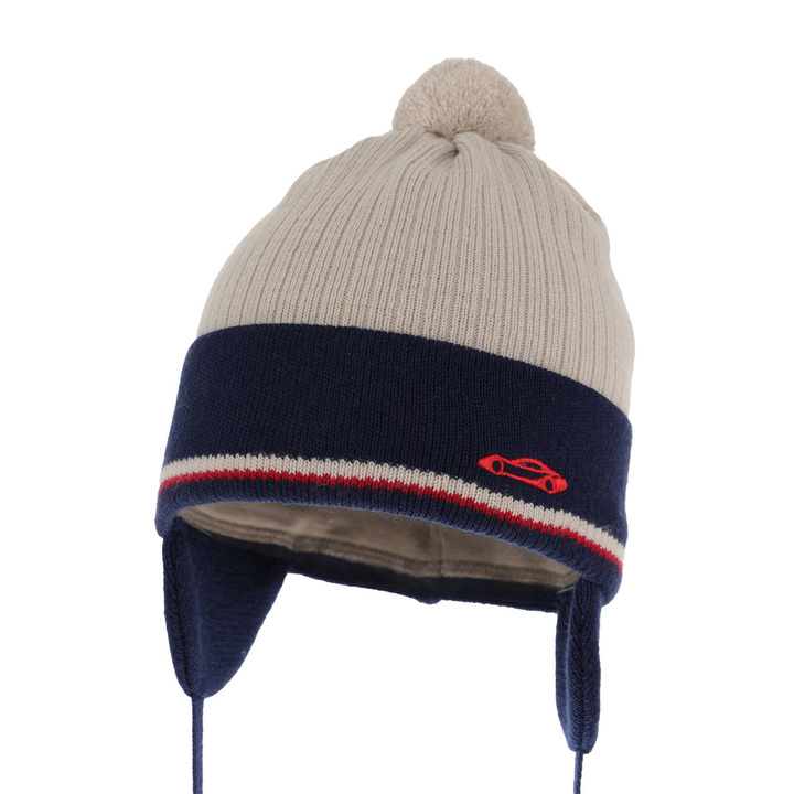 Herbst und Frühlingsmütze für Jungen Beige Krakers