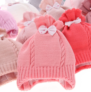 Herbst und Frühlingsmütze für Mädchen Rosa Gianna