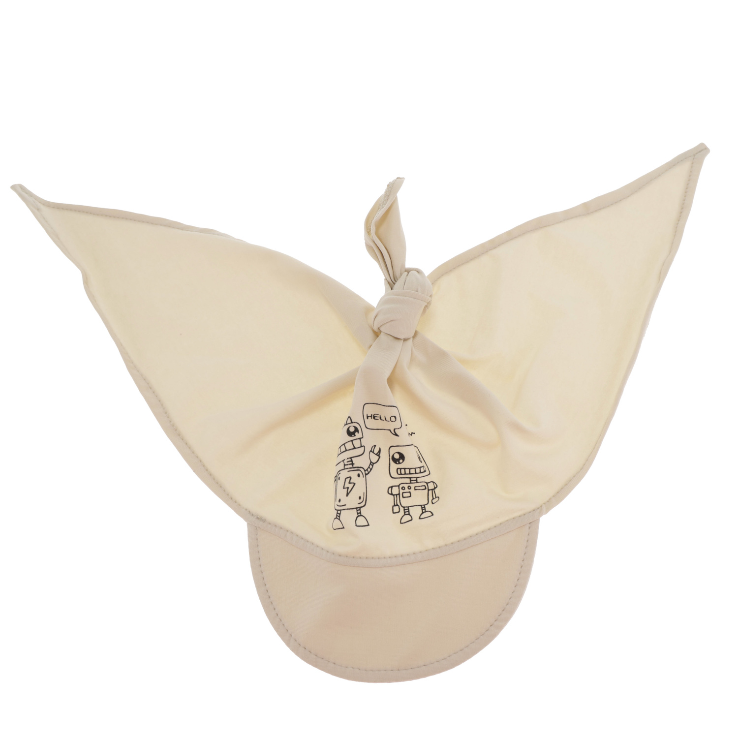 Sommer Baumwoll-Sonnenkappe für Jungen Beige Robik