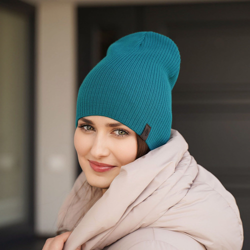 Herbst und Frühlingsmütze Damen Grau Merci