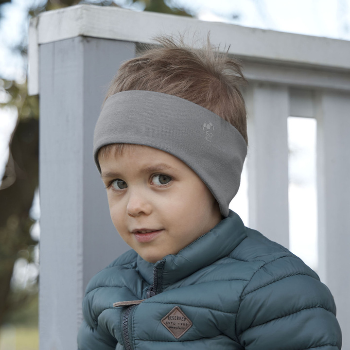 Herbst und Frühlings Stirnband für Jungen Camel Baumwolle Nerd	