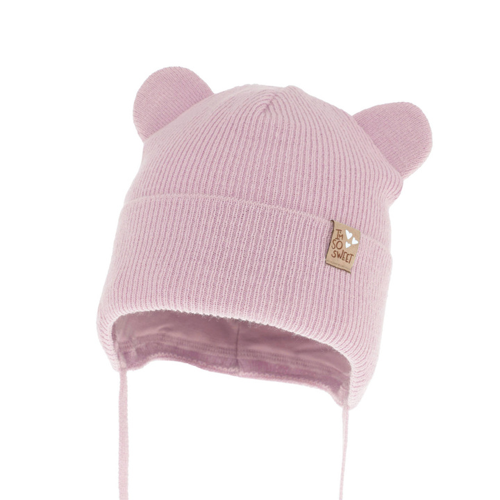 Herbst und Frühlingsmütze für Mädchen Violett Noemi