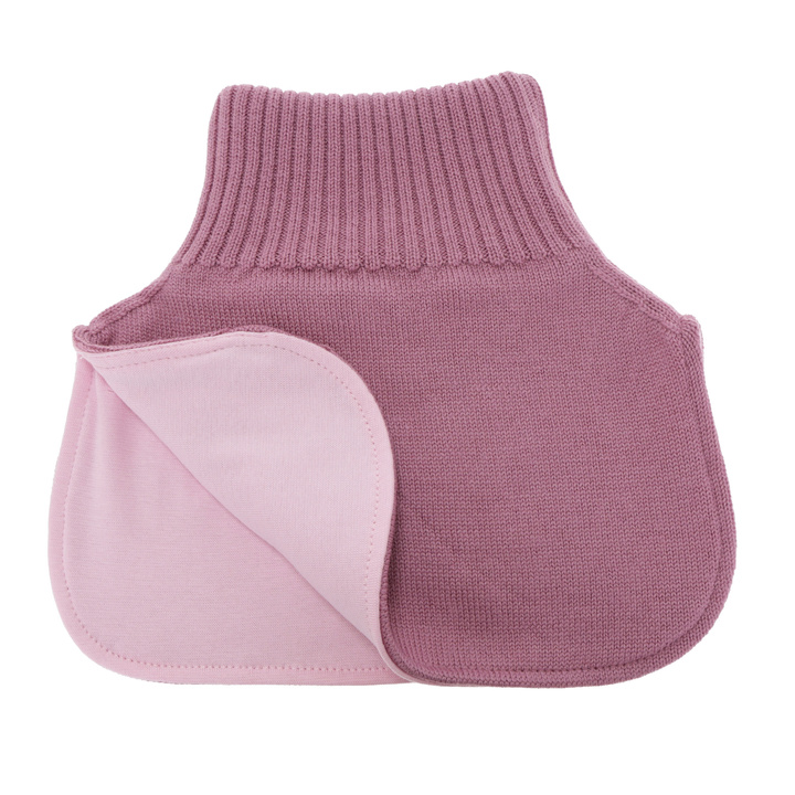 Halswärmer für Mädchen, Winter, fioletowy, 100% Merinowolle, Felice