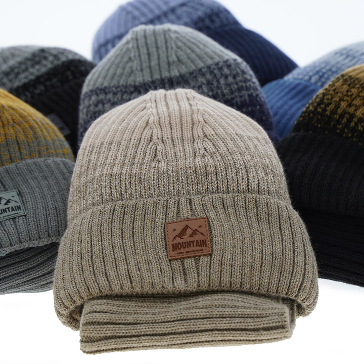 Winterset Jungen: Mütze und Schlauchschal Grau Ralph