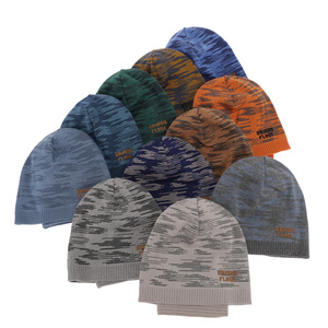 Herbst und Frühlingsset Jungen: Mütze und Schlauchschal Navy Blau Carter