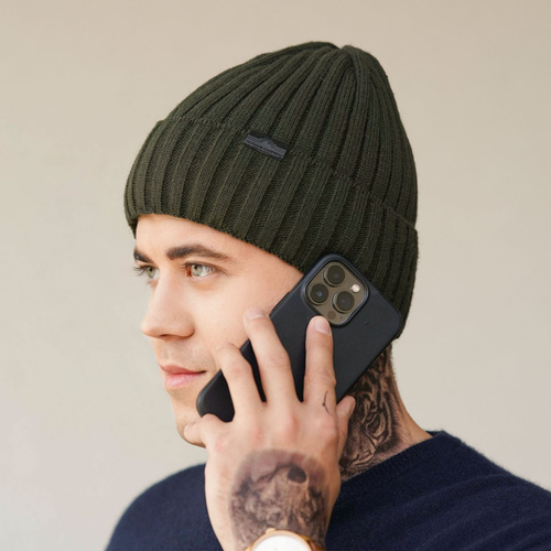 Wintermütze Herren Schwarz Vincent