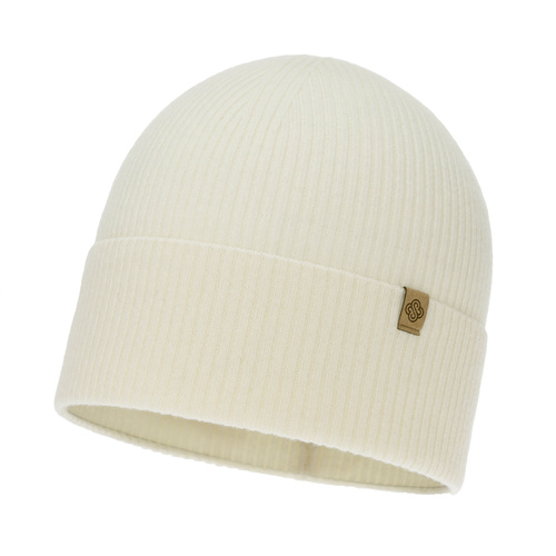 Herbst und Wintermütze Damen, kremowa, mit Merinowolle und Kaschmir, Alineta