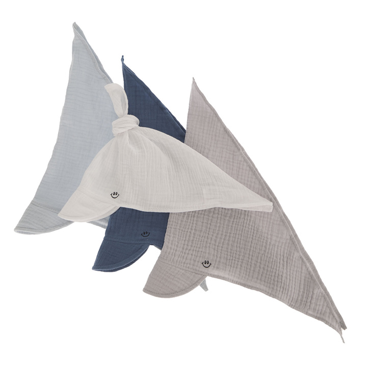 Sommer Musselin-Sonnenkappe für Jungen Beige Kobo
